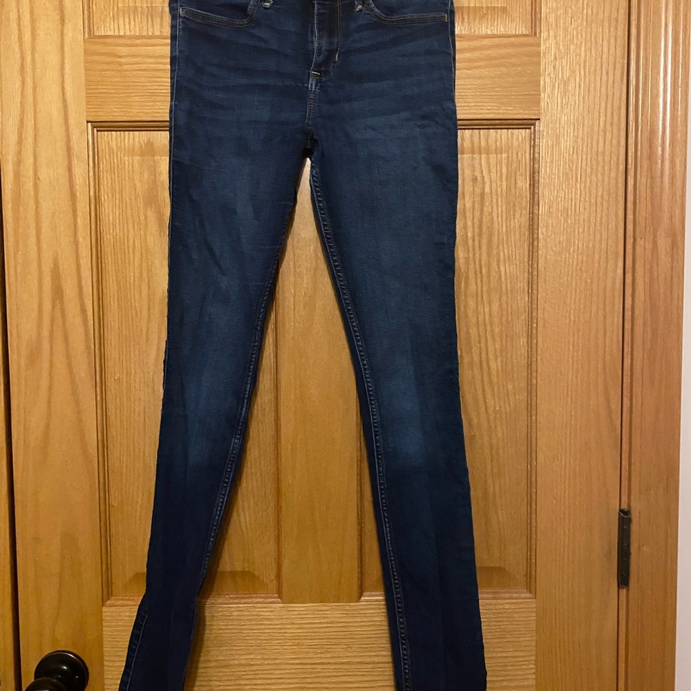 abercrombie kids Dark Wash Skinny Jeans
